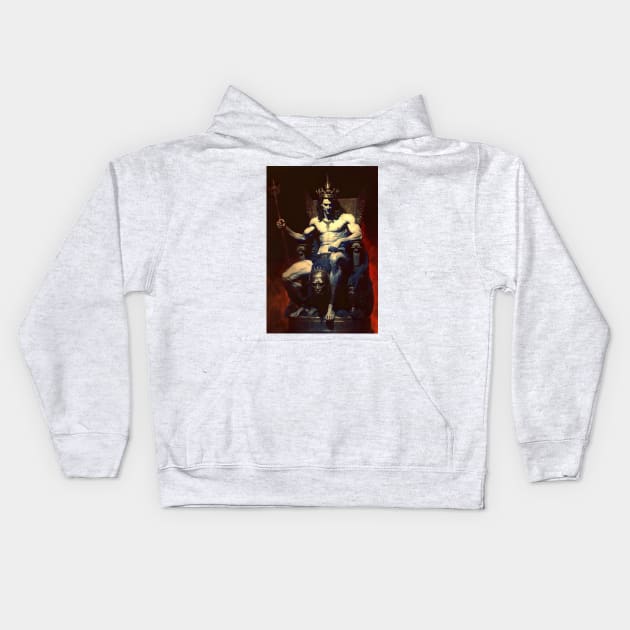 Ares, God of War Kids Hoodie by YeCurisoityShoppe